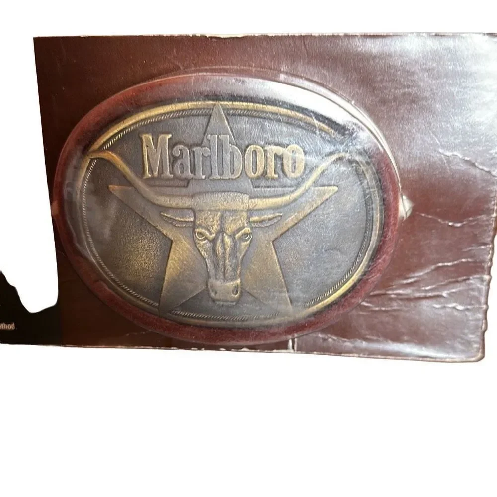 The Marlboro Longhorn Belt Buckle